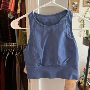 Lululemon cropped sports bra top